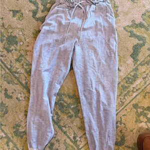 Lululemon Light Gray Jogger Pants